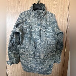 Camouflage Green Military Jacket Men’s SL (long)